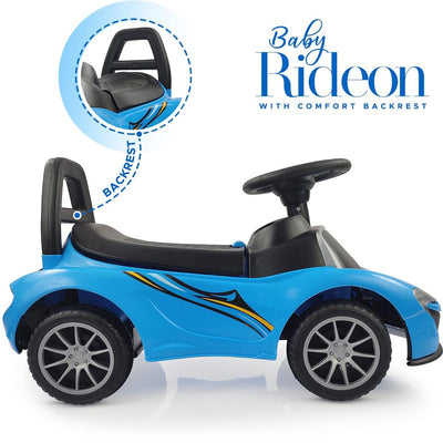 Non Battery Operated Ride On with Music and Lights | 1 to 4 years | McLaren Car (Blue) | COD not Available