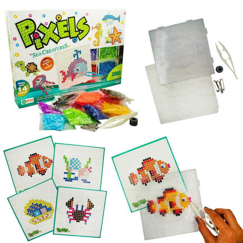 Pixels - Sea Creatures - Activity Kit