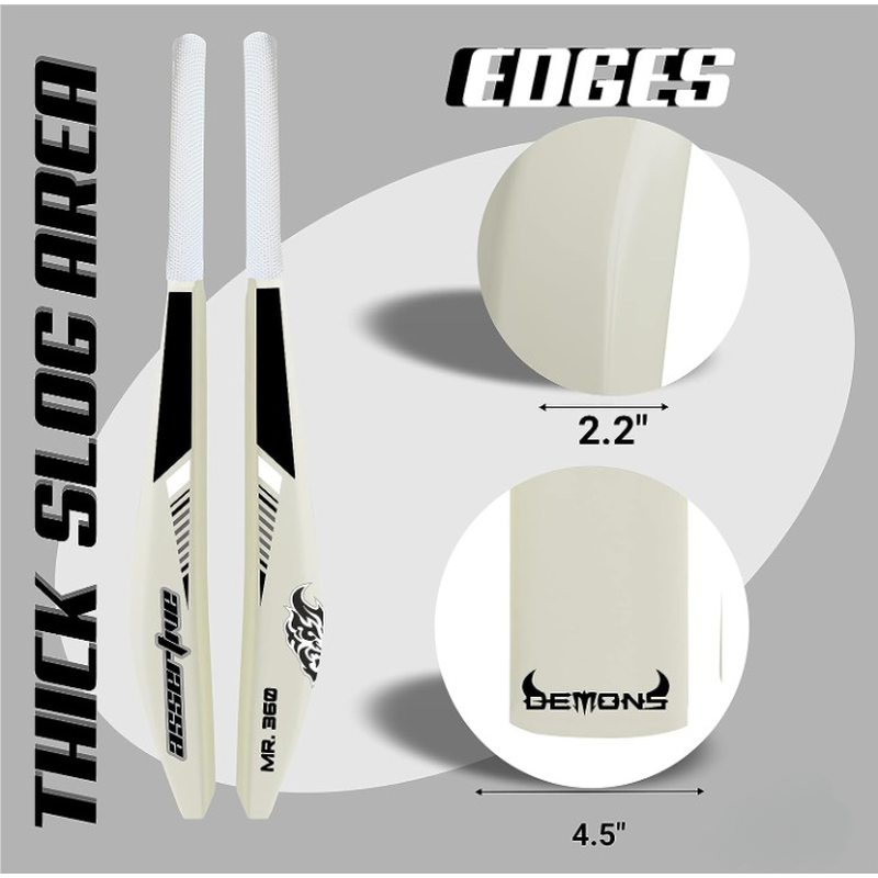 Jaspo 7 Enforcers Cricket Bat Full Size (Plastic) | 12+ Years