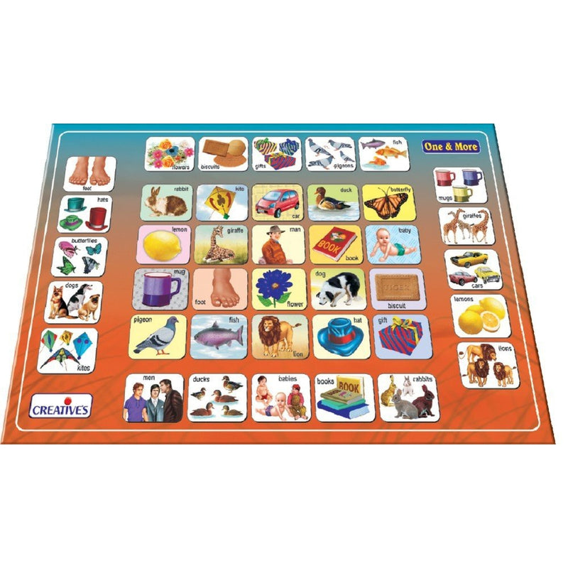 Kids Puzzles Combo - What Things are Made of & Plurals - (Regular and Irregular)