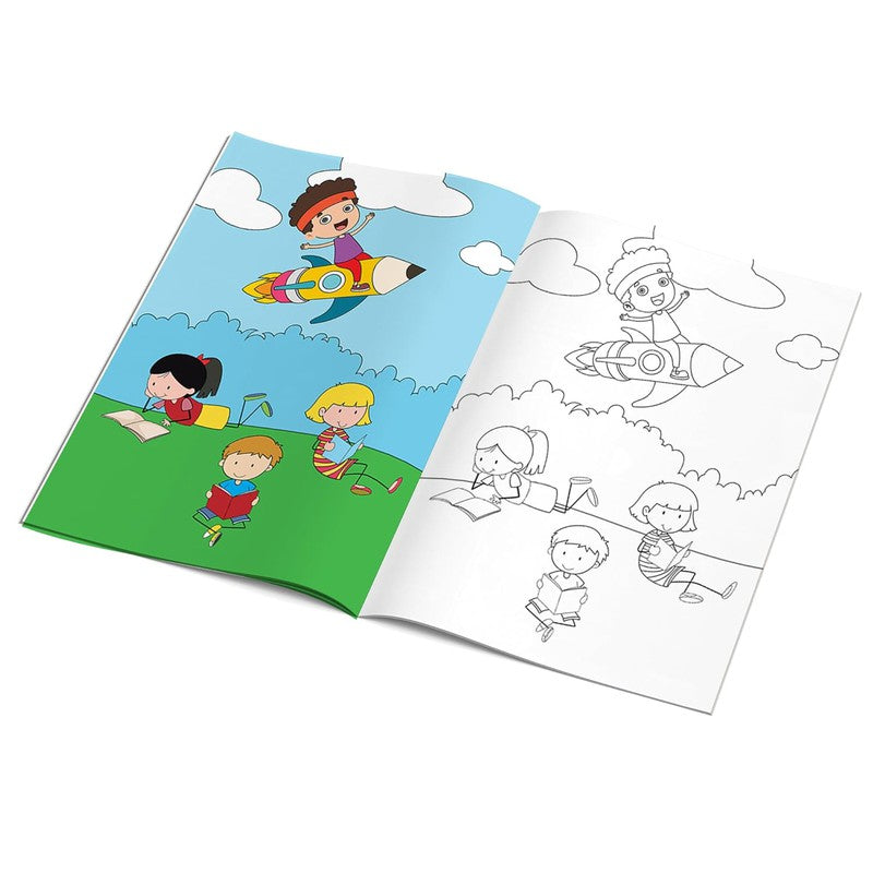 Landscape Copy Coloring Book Part 3 Coloring Book For Kids