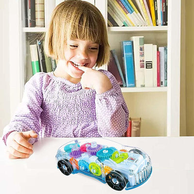 3D Baby Car Toy with 360 Degree Rotation with Music and Light