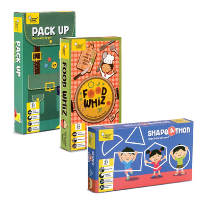 EDUPACK: Brain Power: Pack of 3 Games Activity Games