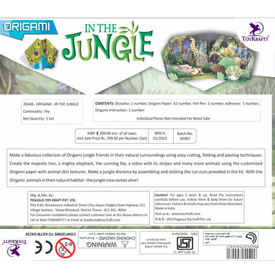 Origami in The Jungle (Craft Activity Kit)