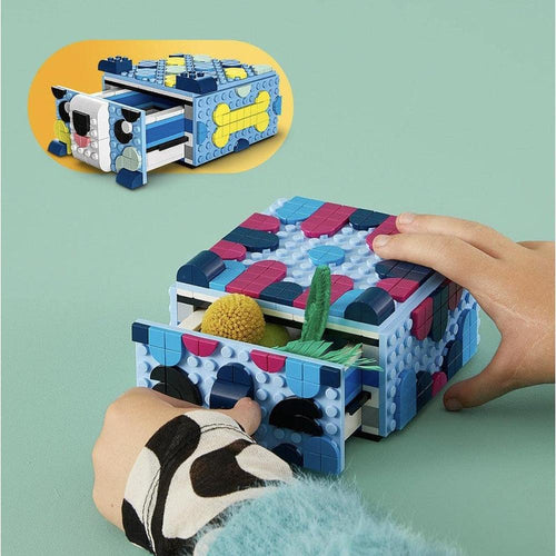 LEGO Dots Creative Animal Drawer 41805 DIY Craft Kit (643 Pieces)