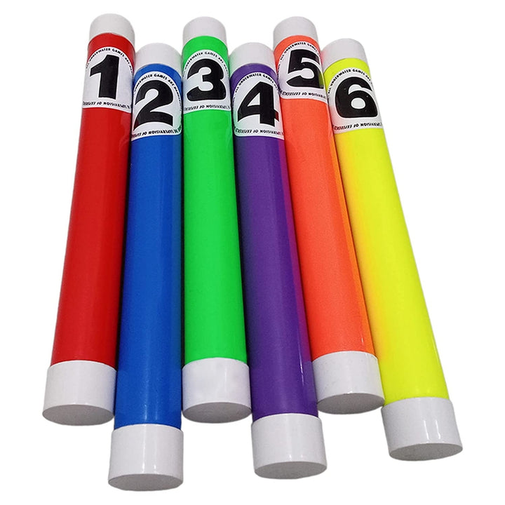 Set of 6 Swimming Diving Sticks (3-12 Years)