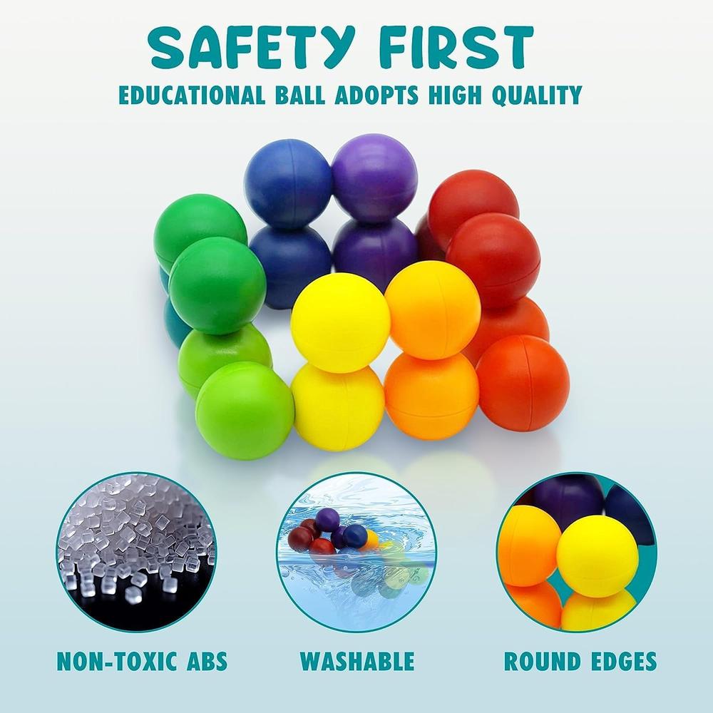 Educational Goals Sensory Ball Toy Set | Multi-Texture Stress Relief & Tactile Activity Balls