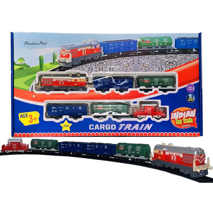 Cargo Toy Train Set - Assorted Colours