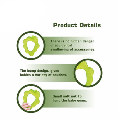 Grapes Teether | Cooling Water Filled Baby Teether with Carry Case, Soothes Gums and Easy to Grip