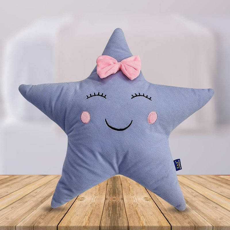 Plush Cute Star Soft Toys Stuffed Toy for Kids - 45 cm (Grey)