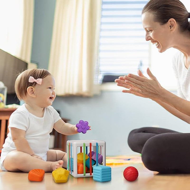 Baby Early Educational Toys Sorting Shape Games for Fine Motor Skills