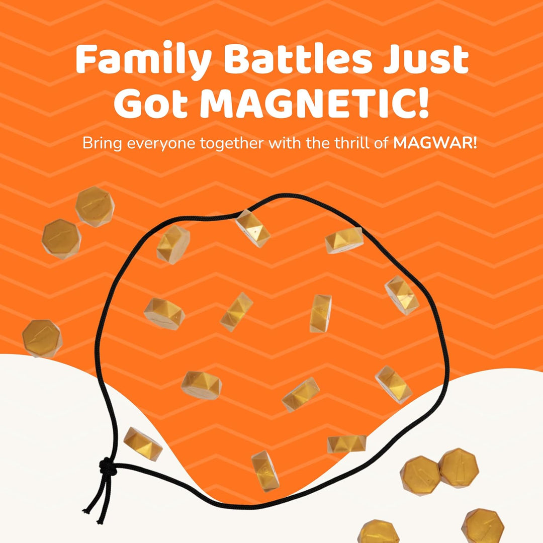 Adeloft Magwar Magnetic Board Game | Strategy Game | Family Game for Kids & Adults | 2-4 Players