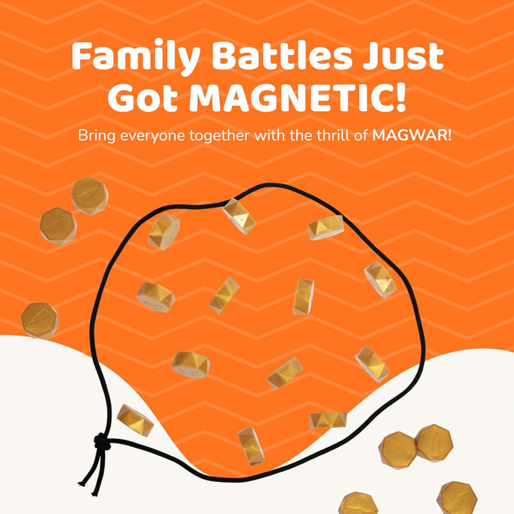 Adeloft Magwar Magnetic Board Game | Strategy Game | Family Game for Kids & Adults | 2-4 Players