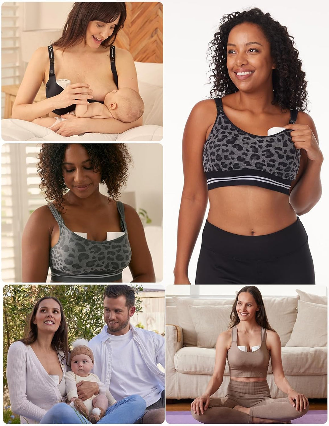 Momcozy Hands-Free Breast Pump S12 Pro | Wearable, Portable Pump with Soft Double-Sealed Flange - 24mm