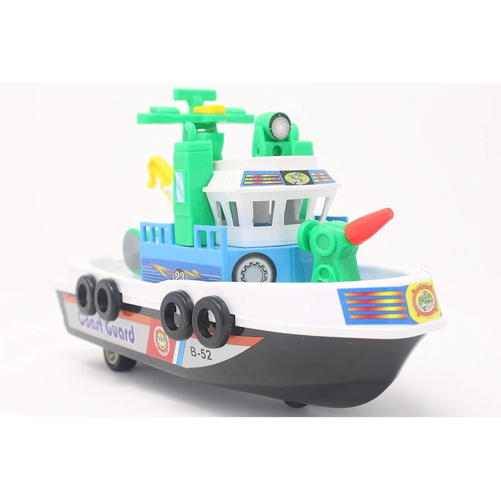 City Harbour Boat Pullback Toy