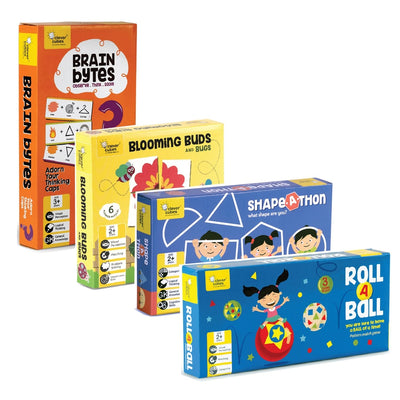 EDUPACK: Ultimate Learning: Pack of 4 Games: Games for Kids