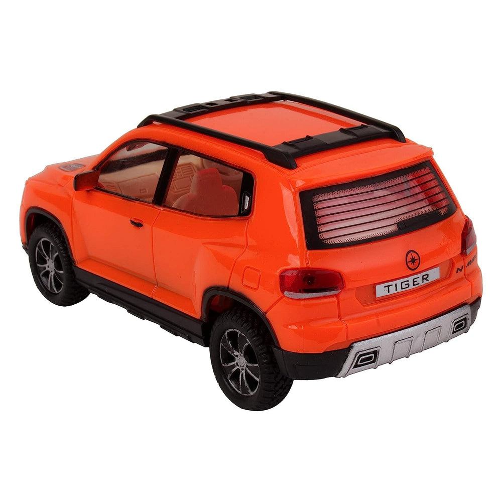 Tiger SUV Pull Back Toy Car - Assorted Colours (BG)