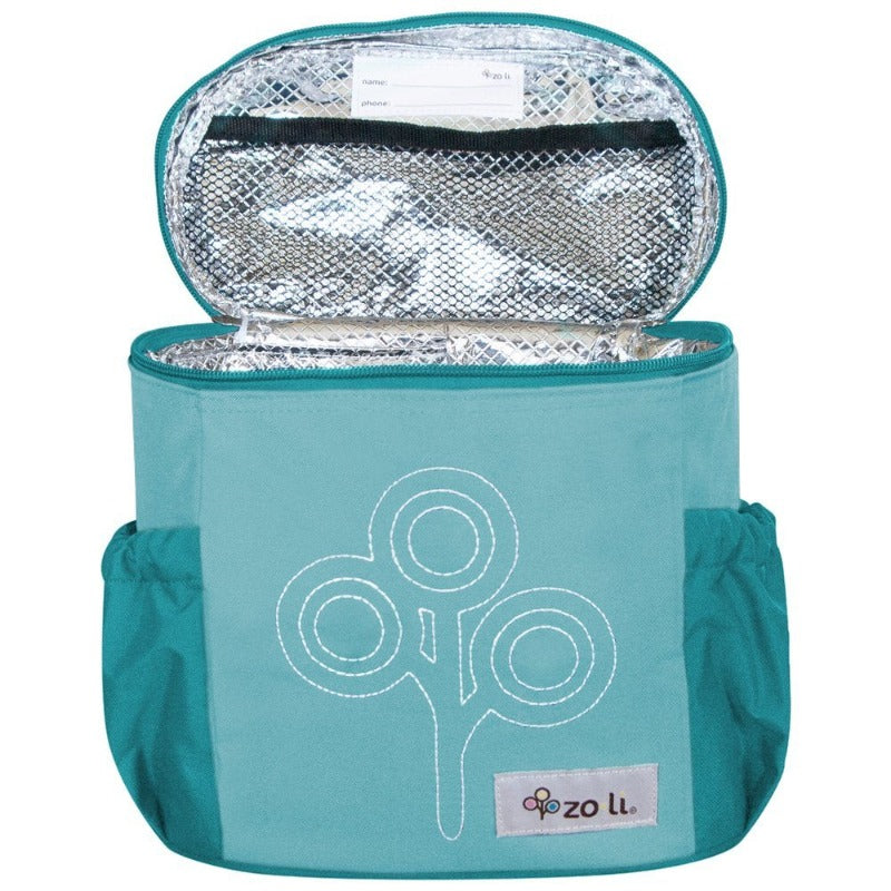 NOM NOM Insulated Lunch Bag (Mint)