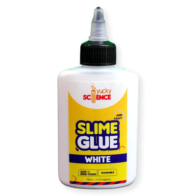 Slime and Craft White School Glue (Pack of 3 Bottles,100 ml Each)