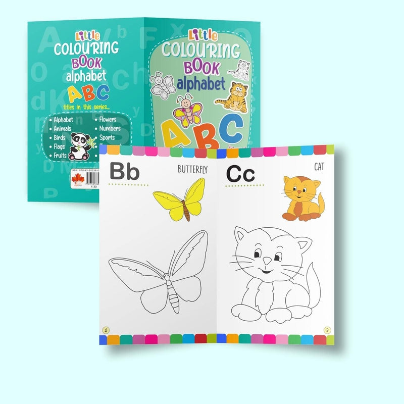 Little Colouring Books for Kids (Set of 10 Books)