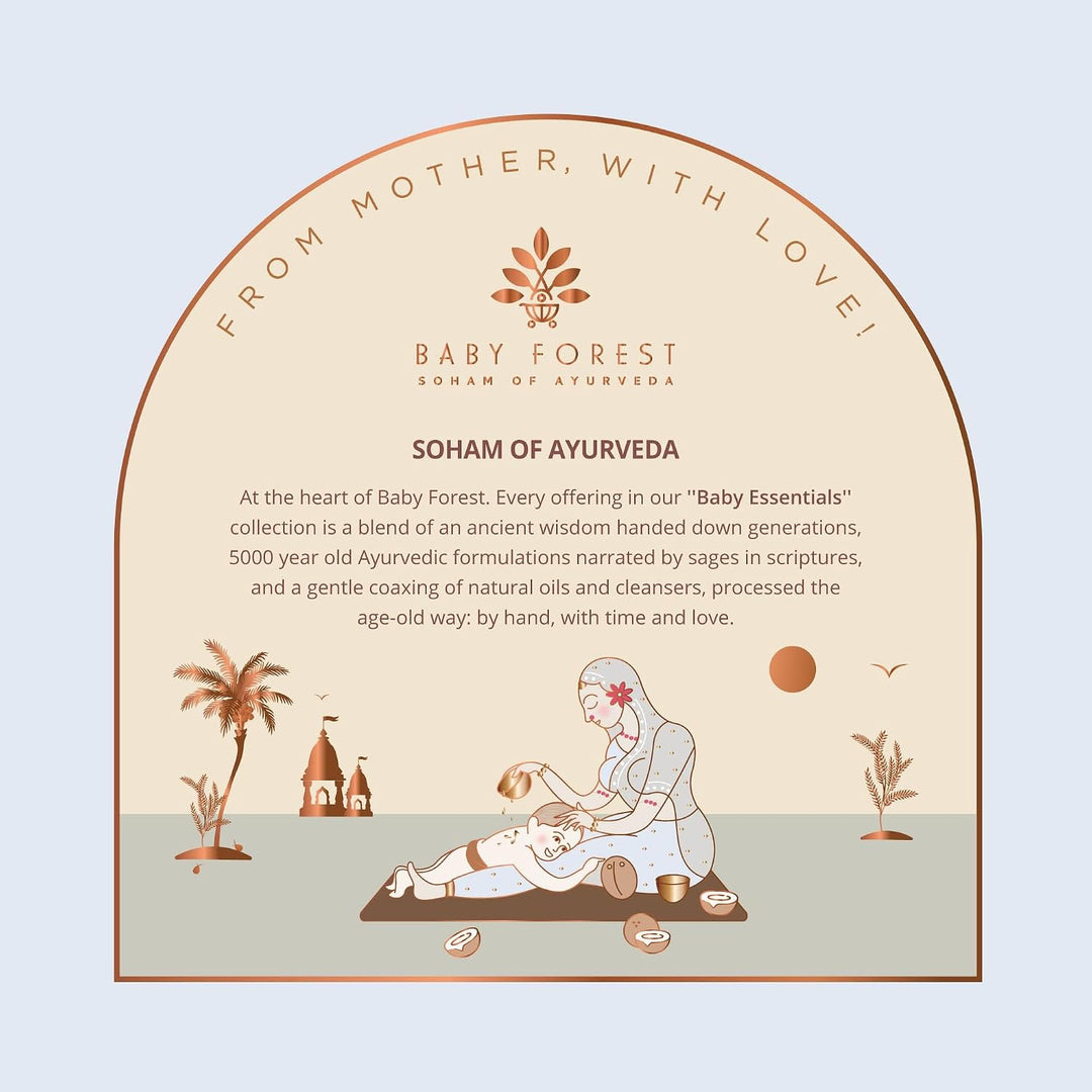 Baby Forest Narial Tailam | 100% Organic Cold Pressed Coconut Oil Skin And Hair Care - 200 ml