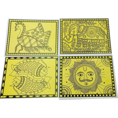 Madhubani Simple & Symbolic (Activity kit)