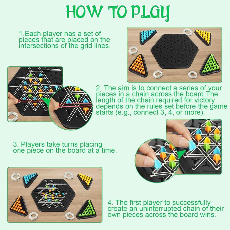 Buy Chain Triangle Chess & Triggle Band Strategy Game Set (6 Years till ...