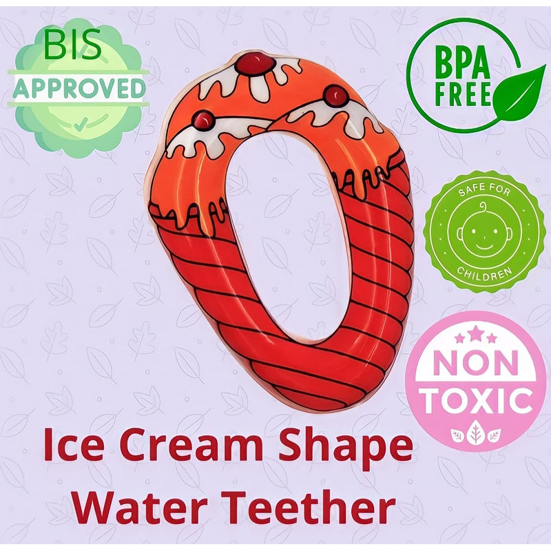 Ice Cream Shape Water Teether (6-12 Months)