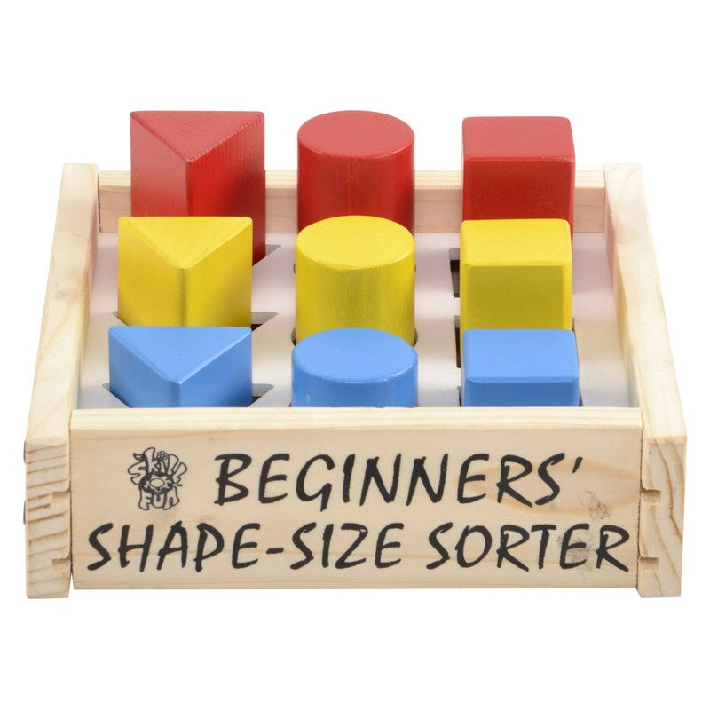 Beginner's Shape Size Sorter (1-2 Years)