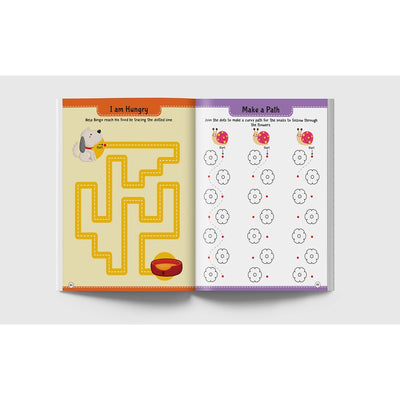 101 Pencil Control Activity Book For Kids: Tracing Practise Book