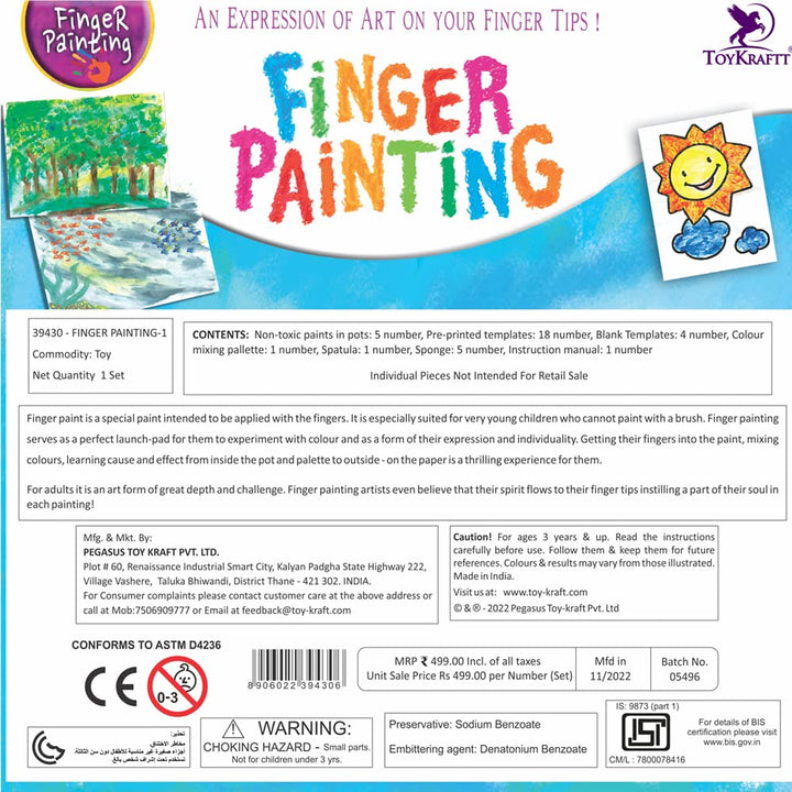 Finger Painting And Art (Activity Kit)