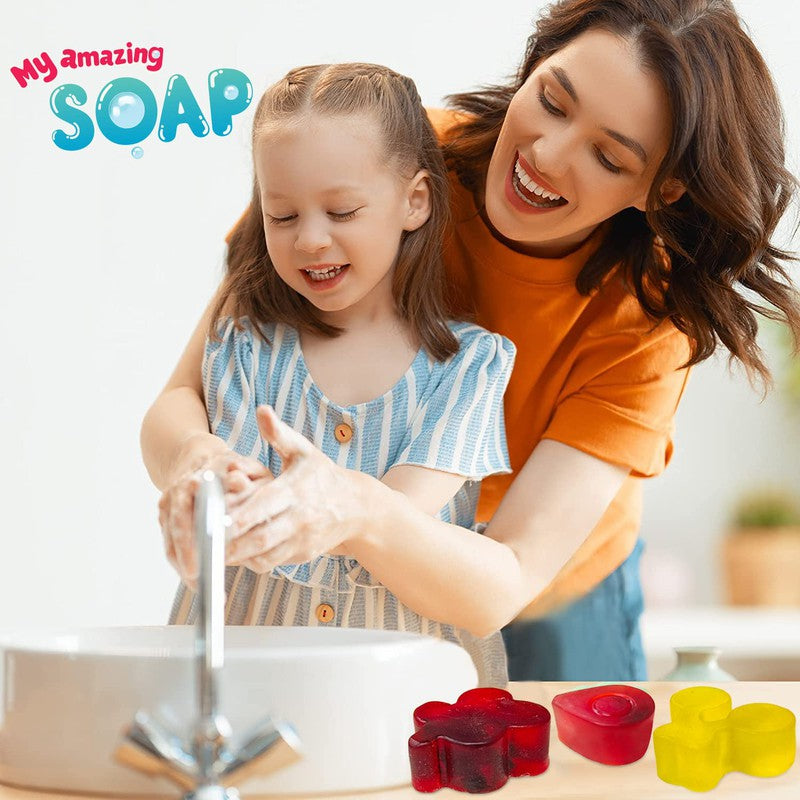 DIY Soap Making Kit with Fragrance and Different Shapes Educational & Learning Science Activity Toy Kit