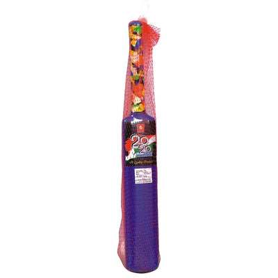 Nippon Cricket Bat and Ball Set - Mini (Jali Packaging) | (4-7 Years) - Assorted Colours