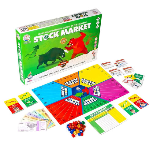 Ratnas Stock Market Board Game | Money Making & Economy Learning Game