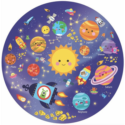 Creative Wooden Jigsaw Puzzle - 66 Pcs - Solar System