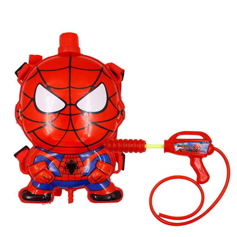 Spiderman Tank Holi Water Gun Pichkari with High Pressure & Back Pack