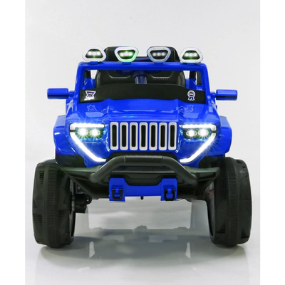 Blue Ride-On | Wireless Remote, Bluetooth Mp3 Music and Rechargeable Battery Operated | Jeep A1200 4X4 (COD Not Available)