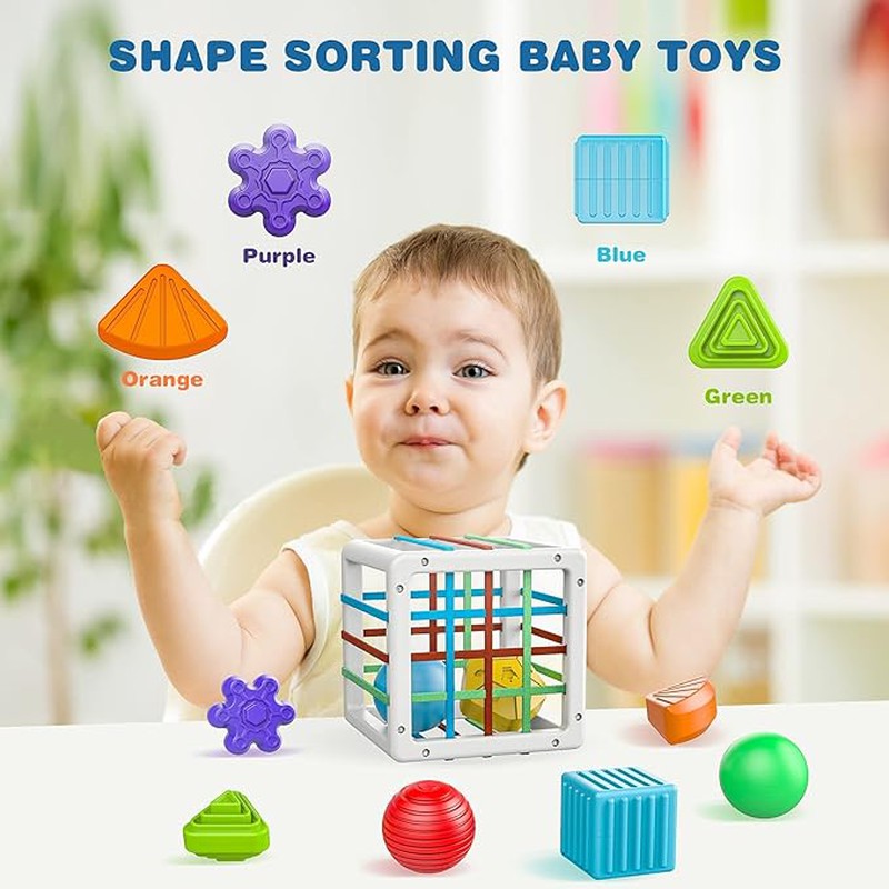 Shape Sorter Montessori Toys For Kids