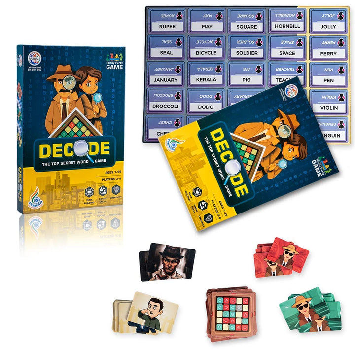 Ratna's Decode The Top Secret Word | Word Board Game