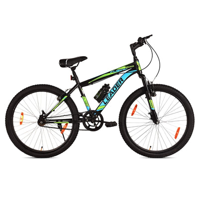 Fusion 26T MTB with Front Suspension Single Speed Mountain Cycle | 12+ Years (COD Not Available)