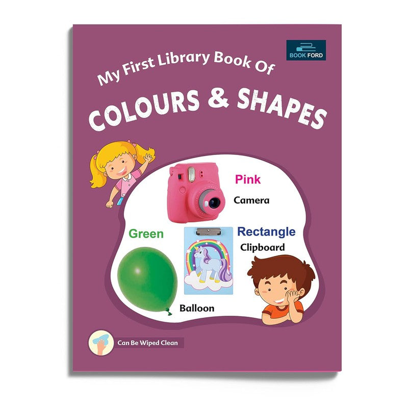 My First Library Book Of - Colors And Shapes Books For Kids