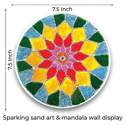 Sand Art Kit Rangoli Mandala