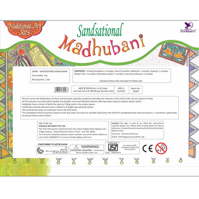 Sandsational Madhubani (Sand Art & Craft )