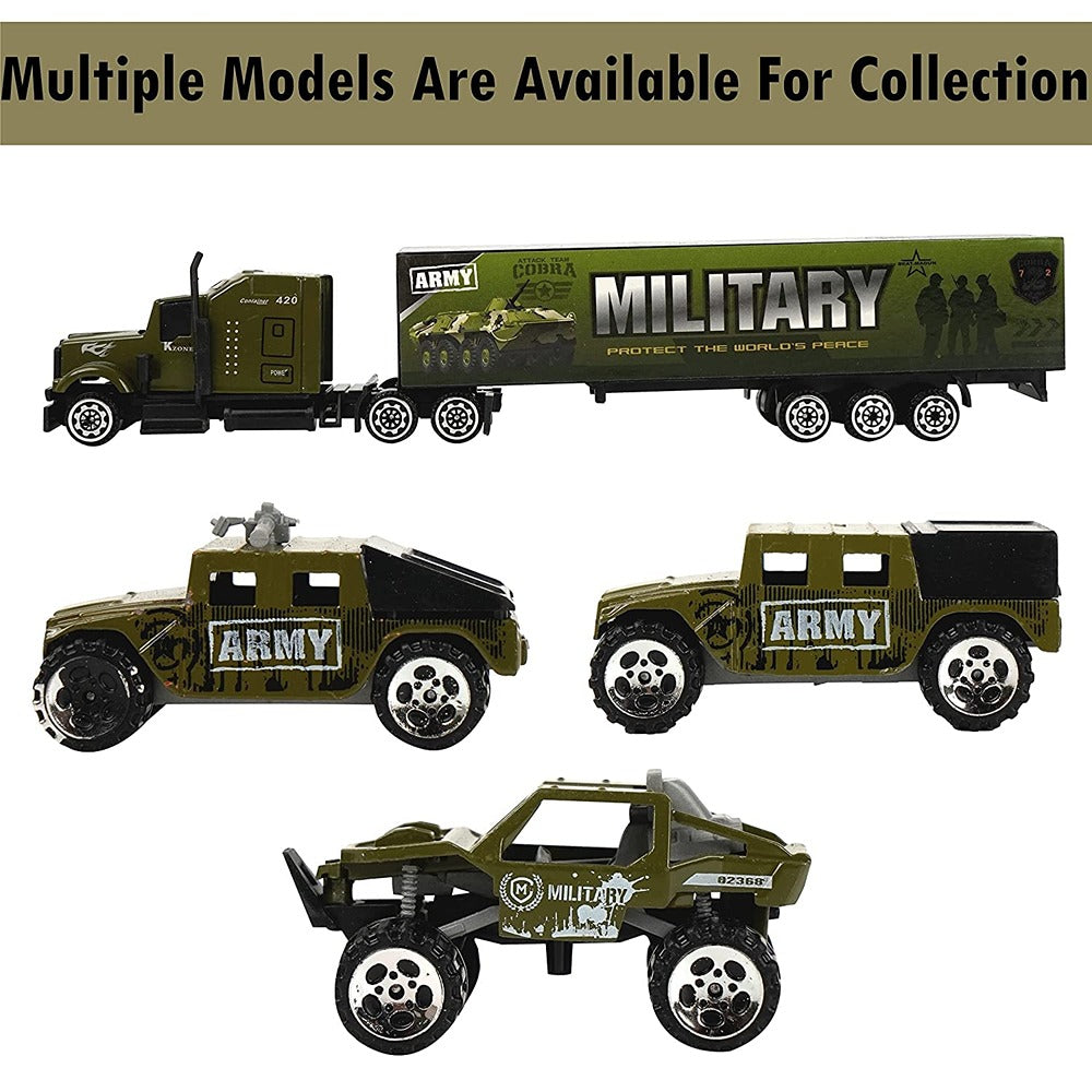 Diecast Military Car Play Set for Kids