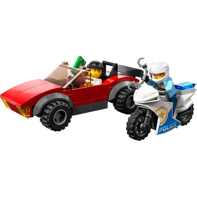 LEGO City Police Bike Car Chase Construction Blocks Set (60392) - TM