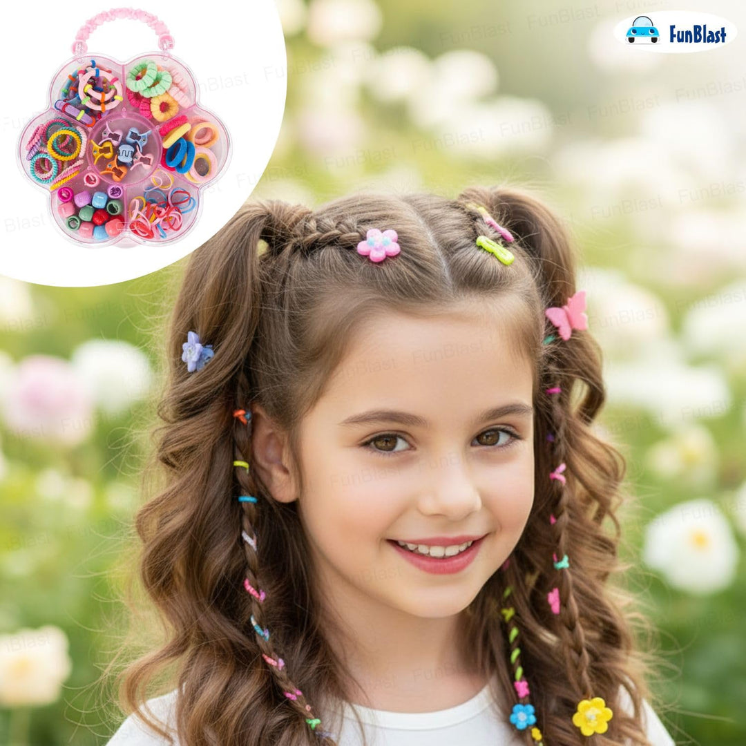FunBlast Hair Accessories Combo Set for Girls | Kids Hair Accessories