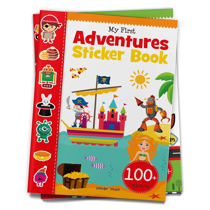 My First Adventures Sticker Book: My first Sticker Books