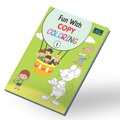 Fun With Copy Coloring Book Part 1 For Kids