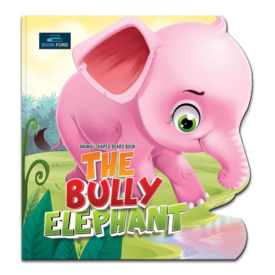 The Bully Elephant Animal Shaped Story Board Book - Engaging and Educational Stories