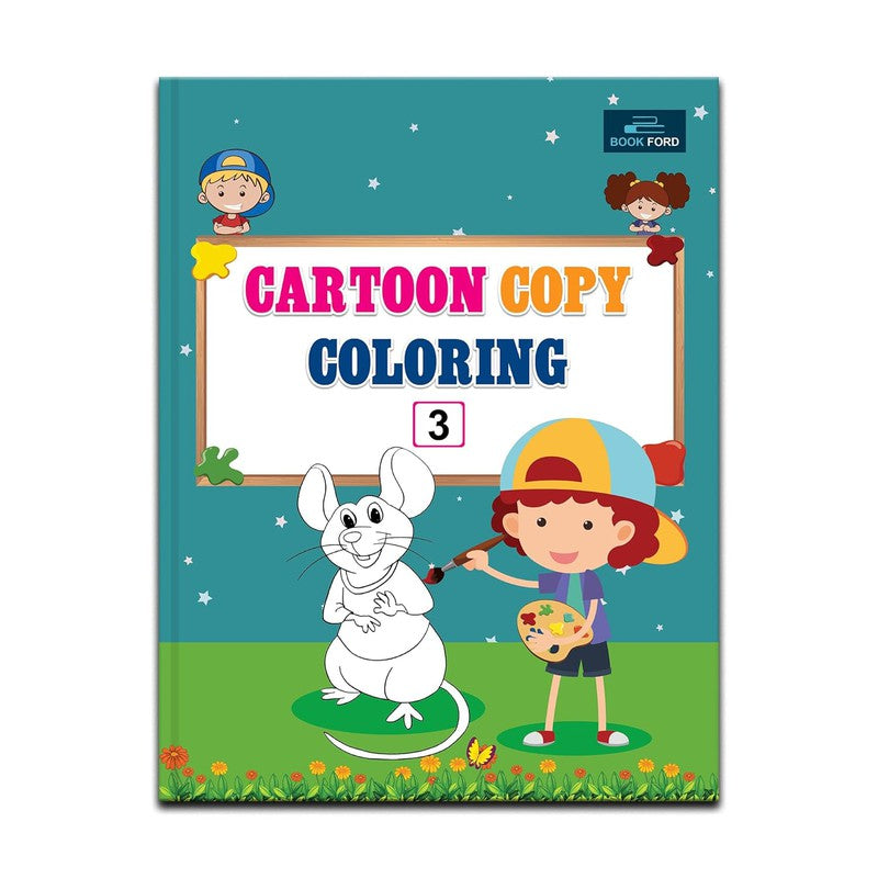 Cartoon Copy Coloring Book Part 3 Coloring Book For Kids – Snooplay